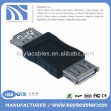 New USB 2.0 Female To Female Adapter Connector F-F